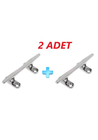 2'li Paslanma Krom Koç Boynuzu. 12cm. Tekne Demirleme