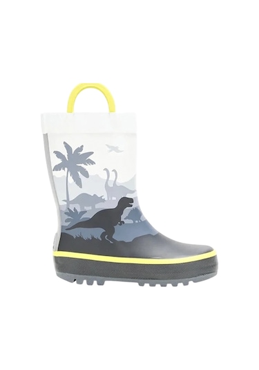 Kamık Kamik Dino Unisex Çocuk Gri Bot 28685 Gri