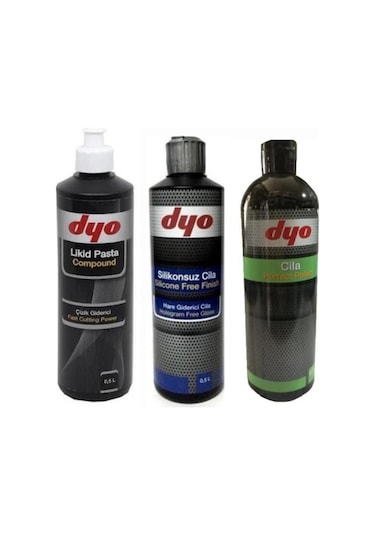 Dyo Likid Pasta 500 Ml + Hare  500 Ml + Cila 500 Ml Set