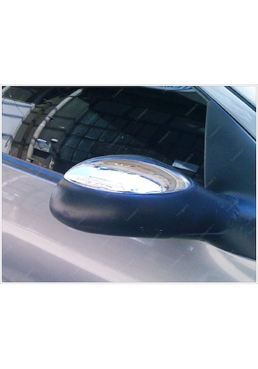 Citroen C3 Krom Ayna Kapağı 2 Prç. 2002-2009 P. Çelik
