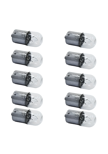 10 Adet 12v 5w 67 Ampul R5w T20 Ampul