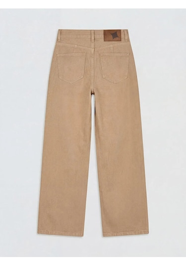 Lc Waikiki Bej Wideleg Kadın Jean Pantolon