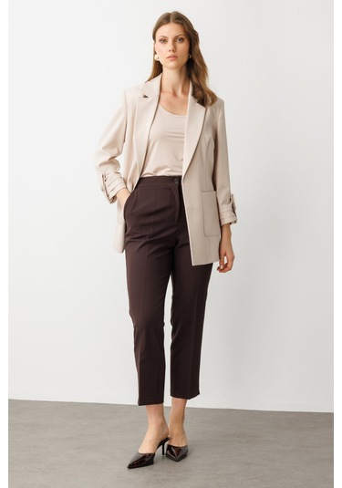 Kadın Ceket Ekol 25yekl04530 Taş