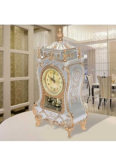 Trendooze Vintage Stil Saati, Saati, Retro Nostaljik Masa Duvar Dekoratif Bv