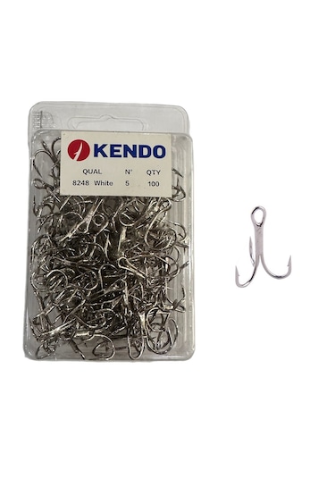 Kendo 8248 No:5 Nikel Üçlü İğne 100 Adet