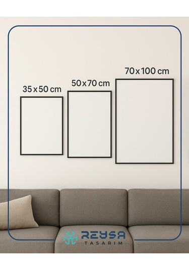 Dünya Haritası Posteri 35x50 Cm