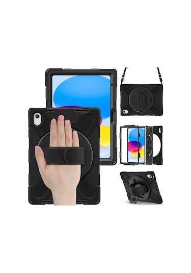 More TR Apple Uyumlu iPad 10.9 (10.Nesil) 2022 Zore Defender Tablet Sil