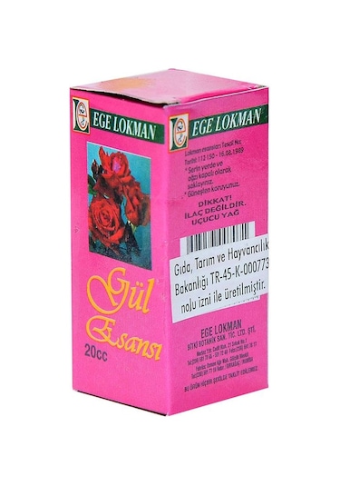 Ege Lokman Gül Esansı 20 ML