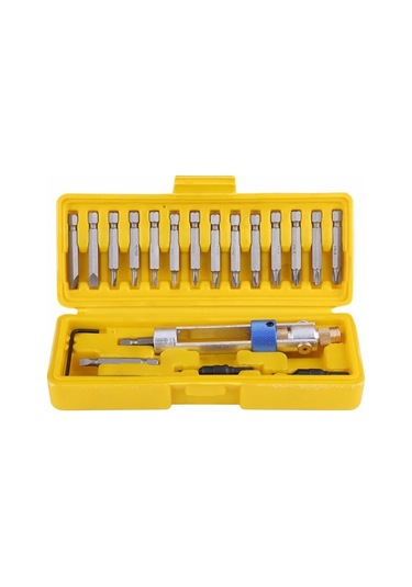 Ximistore9 20 Parçalı Hızlı Değişim Matkap Ucu Seti - Yüksek Dayanımlı Çelik