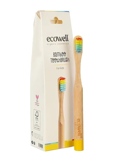 Ecowell Bambu Çocuk Diş Fırçası