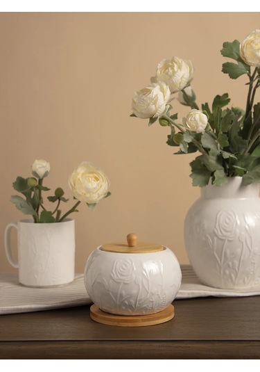 Lefard Kapaklı Ve Standlı "meadow" Şekerlik 450 Ml 374089249 Beyaz