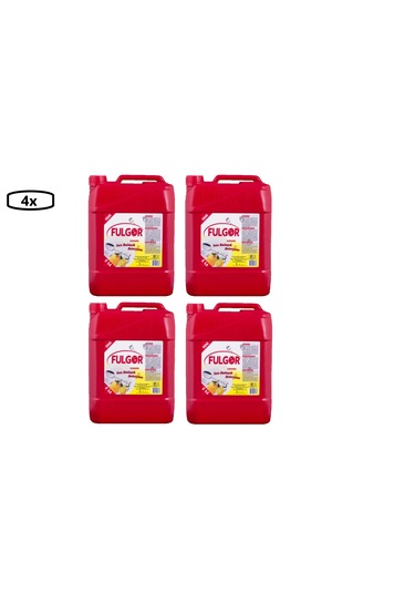 Fulgor Limonlu Sıvı Bulaşık Deterjanı 4 x 5 L