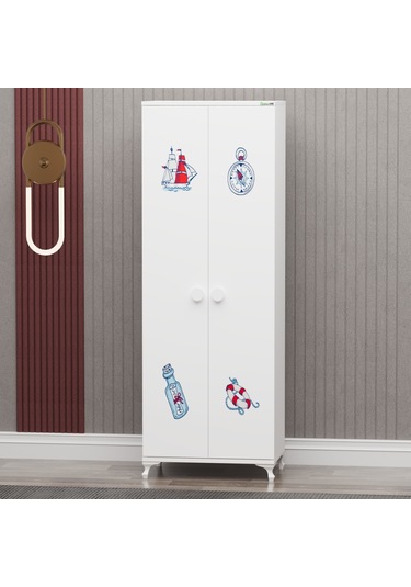 Garaj Home Yıldız 2 Kapaklı Dolap - Denizci
