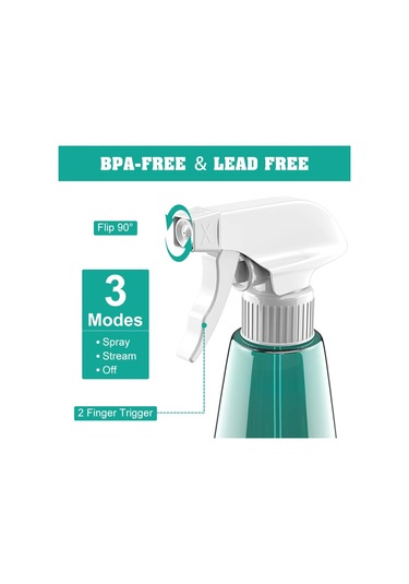 500 Ml Boş Sprey Şişesi Temizlik, Bahçecilik, Kozmetik, Mutfak İçin Doldurulabilir Boş Sprey Şişesi