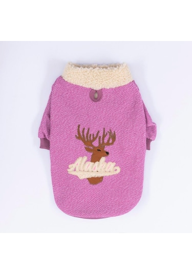 Pawstar Pembe Alaska Esnek, Küçük Irk Köpek Trikosu