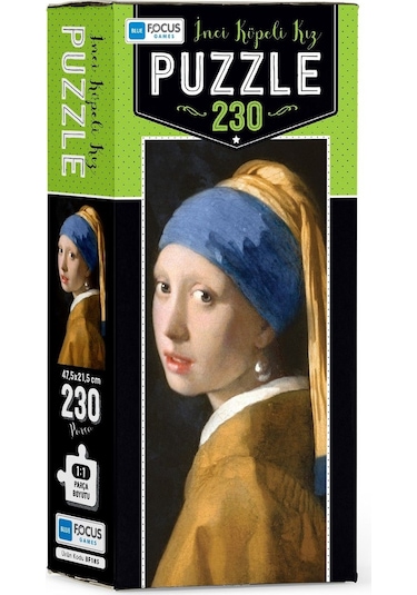 Mavigün 230 Parça Puzzle-Inci Küpeli Kız