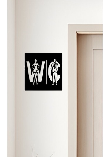 Wc Tabelası, Tuvalet Levhası, Kadın Erkek Tabela, Yönlendirme Levhaları 43