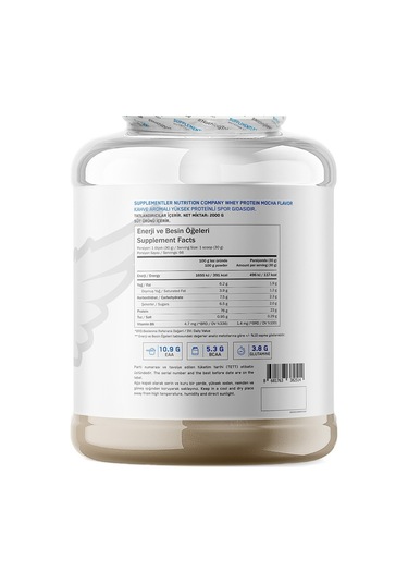 Supplementler Whey Protein 2000 Gr MOCHA