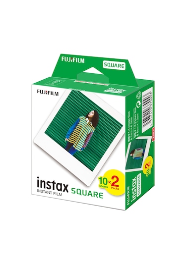 Instax SQ40 Siyah Fotoğraf Makinesi + 20’li Film