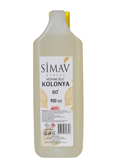 Simav Synaus Kestane Özlü ve Termal Sulu Kolonya 900 ML