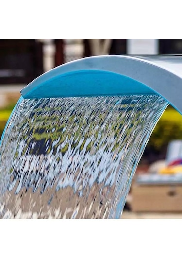 Watershut 400X800Mm Kobra Şelale Havuz Şelalesi Paslanmaz Çelik