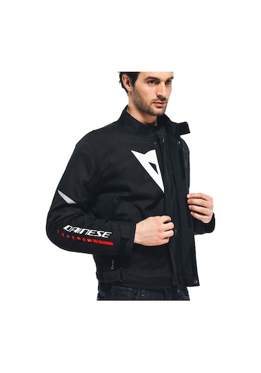 Dainese Veloce Black White Lava Red D-Dry Mont
