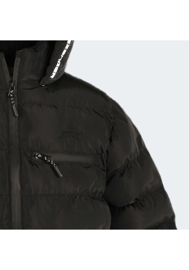 Slazenger CAPTAIN NEW IN Unisex Çocuk Mont &amp; Kaban Siyah