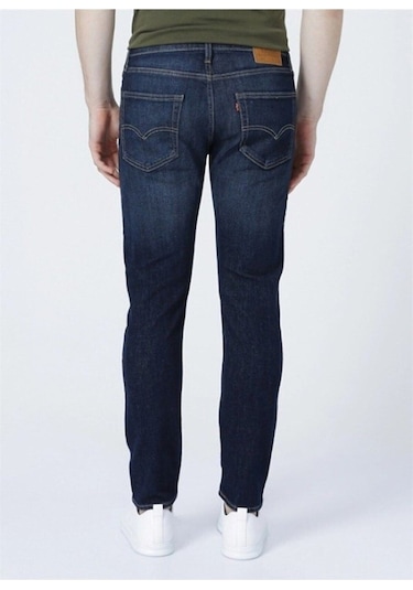 Levi's Erkek Slim Fit Jean - Minimalist Günlük Stil Koyu İndigo