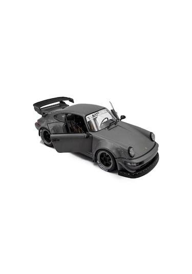 1:18 Solido 2024 Porsche 964 Rwb Nardo Grey With Akira Nakai Figurine
