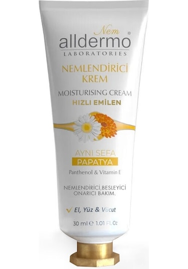 Alldermo Aynısefa Ve Papatya Nemlendirici Krem 30 Ml