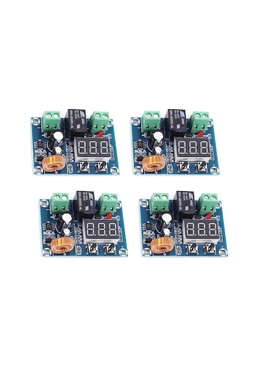 Düşük Voltaj Kesme Modülü, 12v - 36v Dc Voltaj Koruma Modülü Dijital 4 Paket