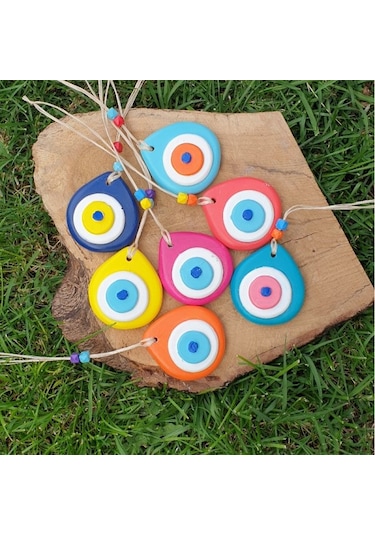 7'li Gökkuşağı Nazarlık Set Balkon & Bahçe & Duvar Süsü