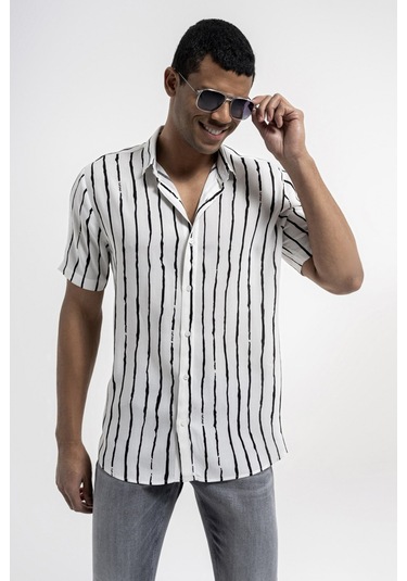 Loft Erkek Gömlek Lf2035179 Beyaz