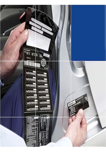 Tesa 6930 Lazer Etiket Bandı Siyah 5mt Tesa Etiket Bant Mat Siyah