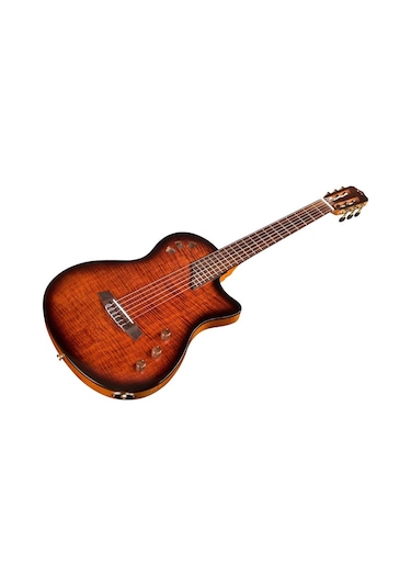 Cordoba Stage Thinbody Elektro Klasik Gitar Edgeburst