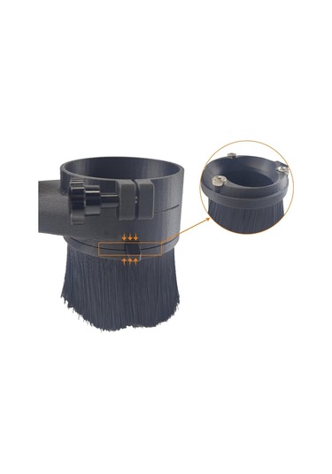 Suntek Kapı Oyma Makinesi Için Cnc Mili Toz Pabucu Kapağı 80mm