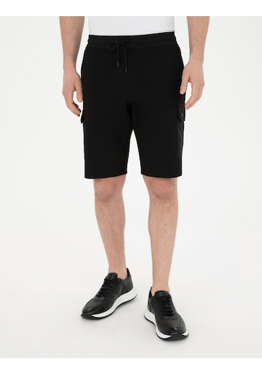 Pierre Cardin Erkek Siyah Şort Örme 50288263-vr046 Siyah