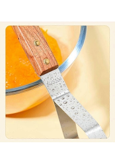 Paslanmaz Çelik Patates Ezici Kauçuk Saplı, 2'li Paket Patates Ve Sebzeleri Ezmek İçin Eski Mutfak Aletigümüş