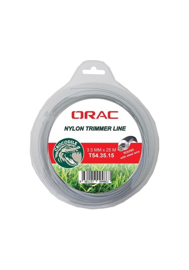 Orac 3.50 MM 24 M Yuvarlak Telli Gri Tırpan Misinası