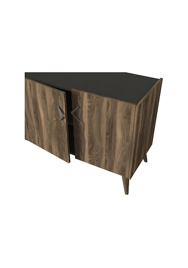 Dekorister Exclusive Wood Konsol Ceviz-Antrasit