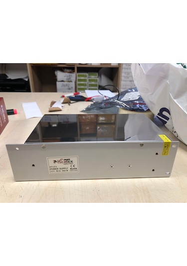 12v 80a Metal Kasa Güç Kaynağı 12 Volt 80 Amper Trafo Adaptör Endüstriyel Led/pcb/elektronik