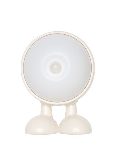 Metabagua Sınır Ötesi Büyük Gözler Gece Lambası Vücut Indüksiyon Başucu Gardırop Manyetik Işık Anne Ve Bebek Emzirme Yatak Odası Masaüstü Atmosfer Işığı Bmmbqa Beyaz