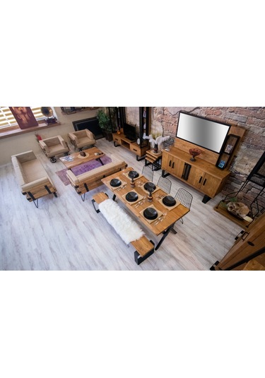 Ntconcept Masif Ağaç Loft Koltuk (353421238)