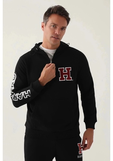 Harvard Erkek Tek Üst - Siyah