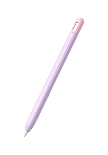 Microsonic Pencil Pro Kılıf Mat Silikon Pembe Lila