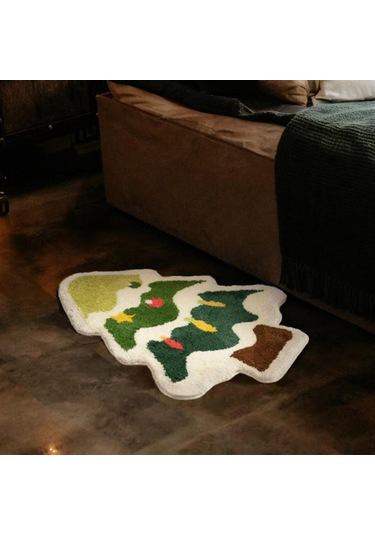 Suntek Yılbaşı Ağacı Halısı Nordic Sağlam Yumuşak Stil-a Stil A