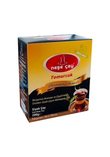 Neşe Çay Earl Grey Tomurcuk Bergamot Aromalı Siyah Dökme Çay 200 G