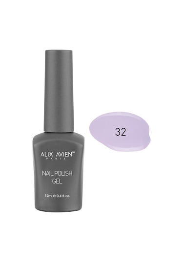 Alix Avien Uv Kalıcı Lila Jel Oje 32 Gel Polish 12 Ml