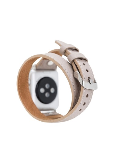 Apple Watch Uyumlu Deri Kordon 38-40-41mm Slim Dtst Erc3 Diğer