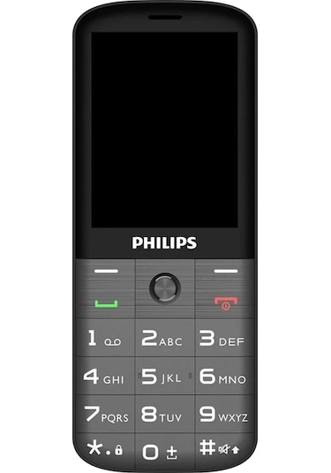 Philips Xenium E227 Geniş Ekranlı, Uzun Ömürlü Tuşlu Telefon